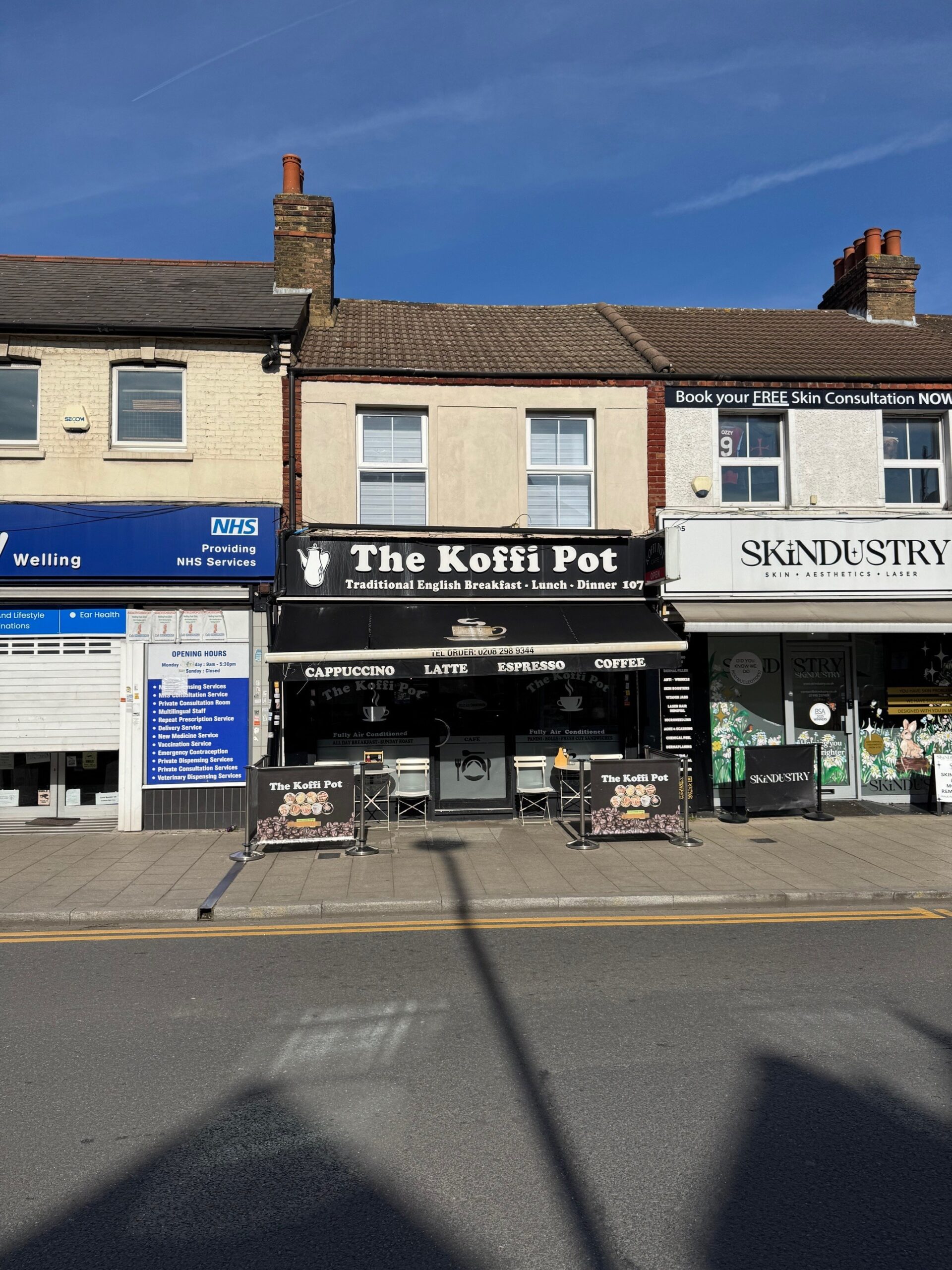 LEASE FOR SALE, The Koffi Pot, Cafe, Welling, Kent. Ref. 1780